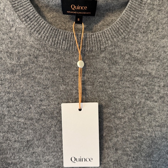 Quince Mongolian Cashmere Tee - Picture 3 of 3